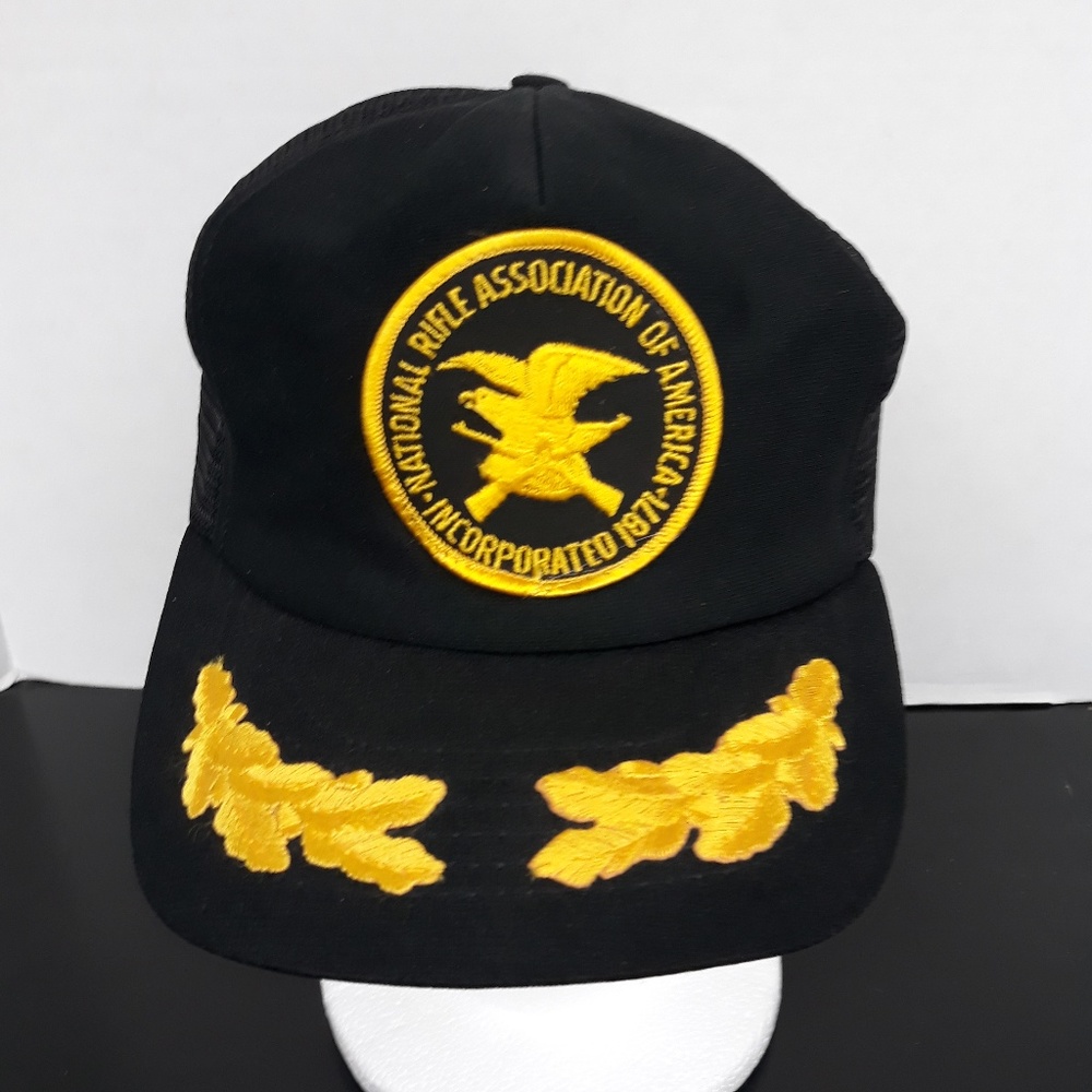 Vintage National Rifle Association Scrambled Egg Hat